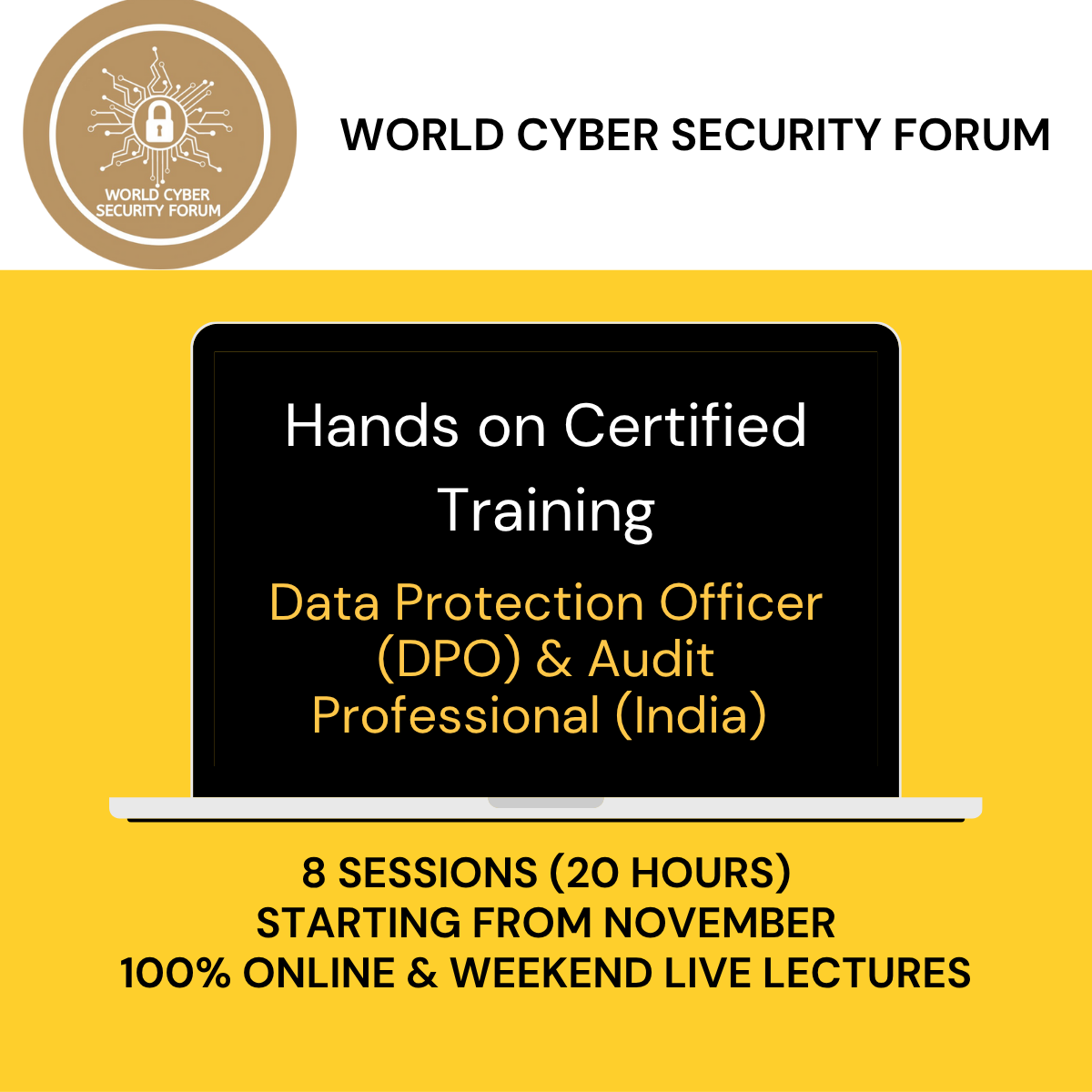 Call for Papers for “International E-Conference on AI and Robotics: Navigating Legal Frontiers” by World Cyber Security Forum | Online Mode<br />
