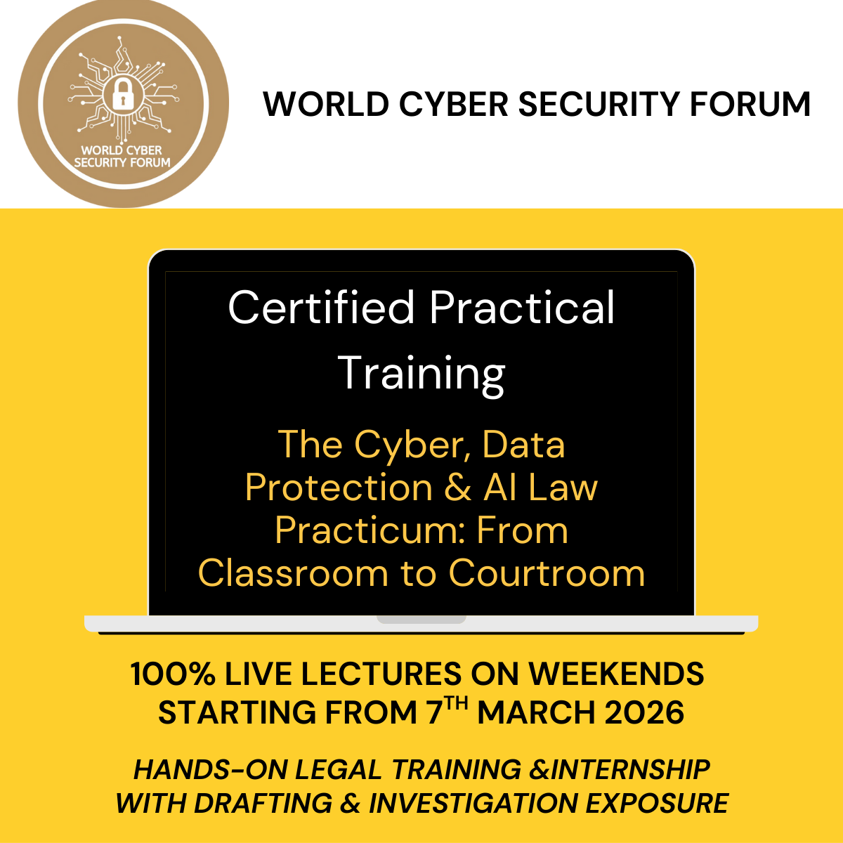 The Cyber, Data Protection & AI Law Practicum : From Classroom to Courtroom